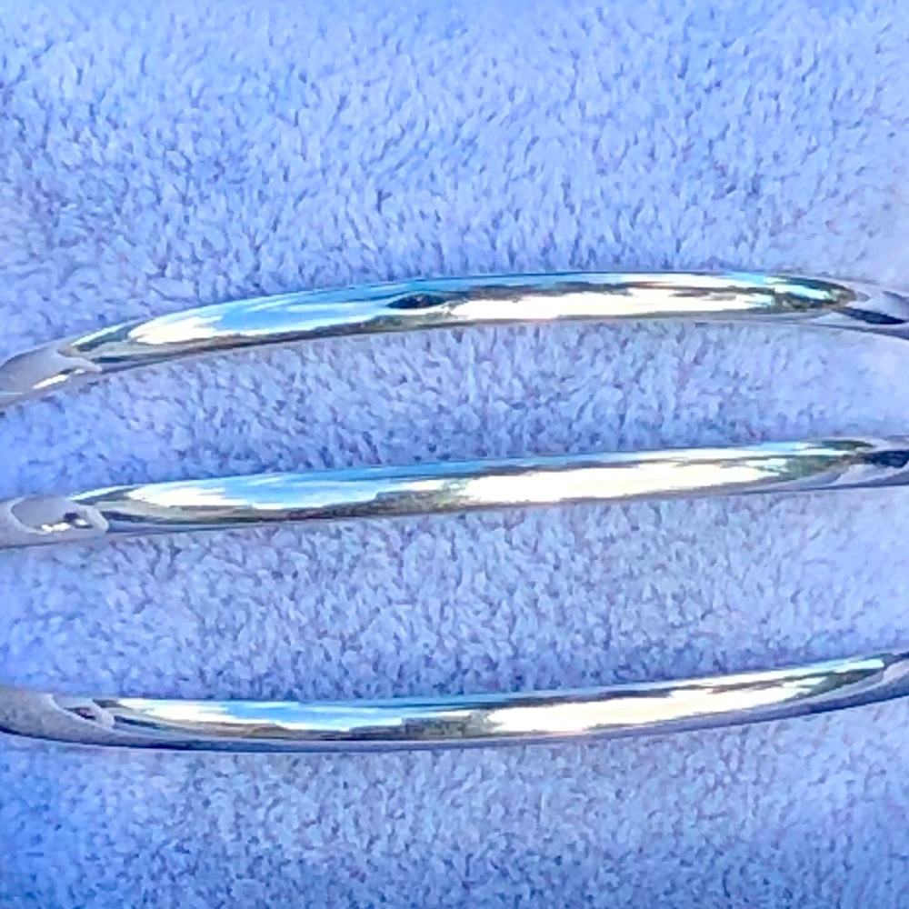 Silver Bangles